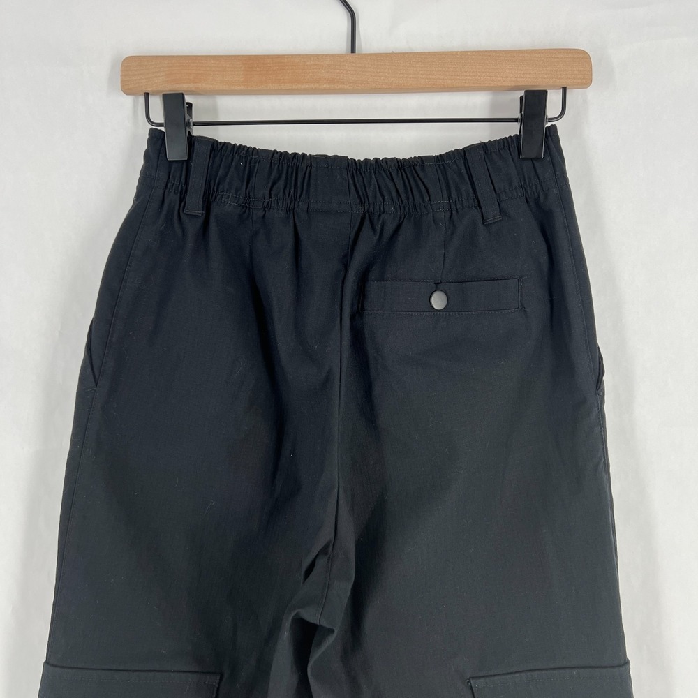 Nike Air Jordan Cargo Pants Womens XS Black Cotton Loose Fit High Rise Outdoor - Picture 8 of 16